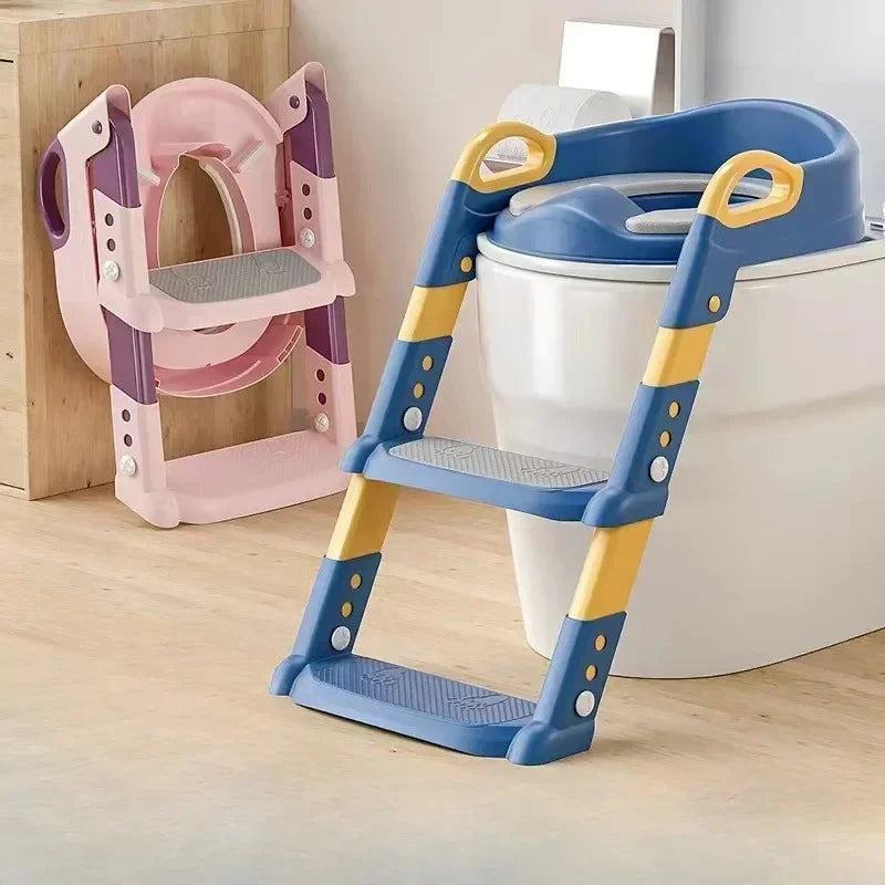 Children's Foldable Potty Training Stool &amp; Ladder | Multi-Functional &amp; Safe