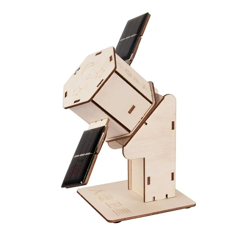 DIY Solar Powered Satellite Model Kit &ndash; STEM Education Toy
