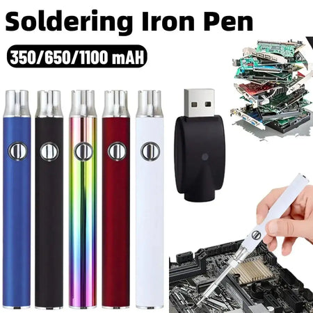 Cordless USB Soldering Pen 5V 8W Rechargeable Temp Control