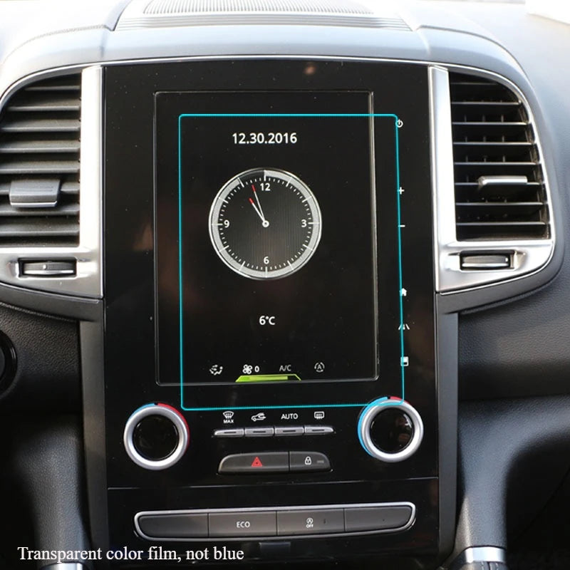 Protezione dello Schermo Renault Koleos QM6, Pellicola in Vetro Temperato per GPS Auto