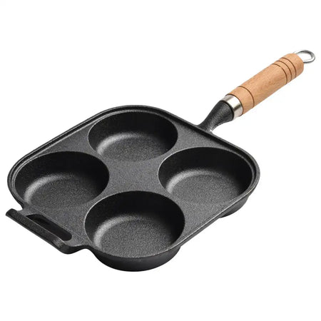Alloet 4 To 7 Cup Breakfast Egg Pan Nonstick Pancake Pan 4 Hole