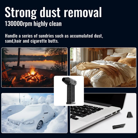 X3 Turbo Jet Fan Air Duster &ndash; 130000 RPM Wind Speed