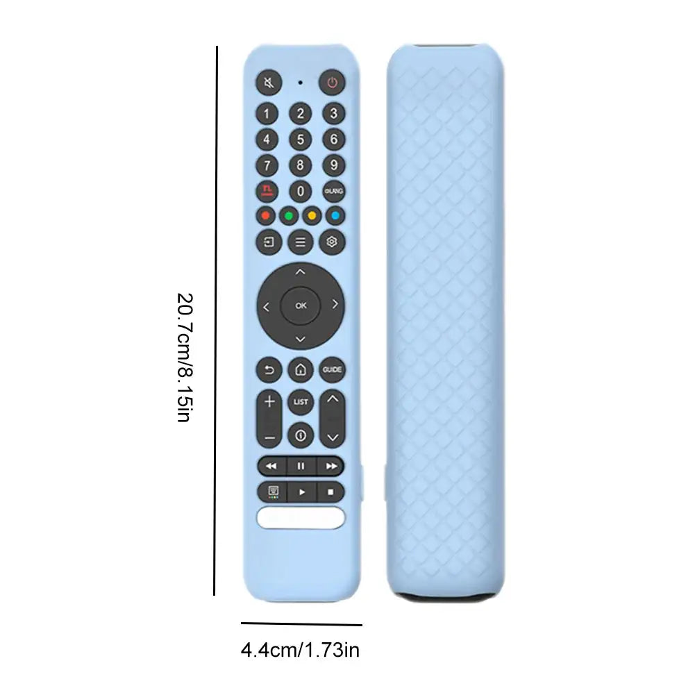 Silicone Remote Case For TCL RC716 RC833 TV GUB1 Sleeve Luminous Blue