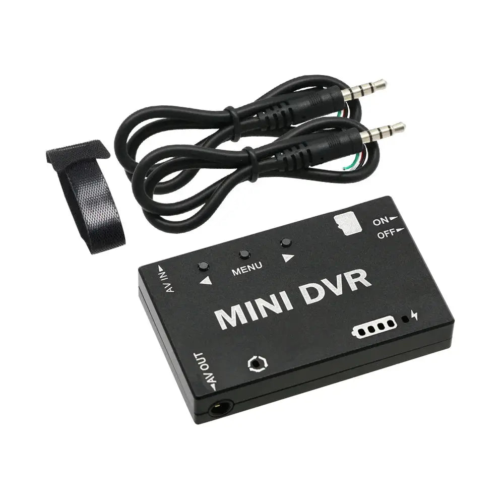 FPV Recorder Mini FPV DVR Module NTSC/PAL Switchable Built-in Battery Video Audio FPV Recorder for RC Models Racing FPV Drone by InterCyprus Trading Ltd