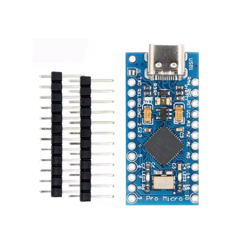 SAMIROB Pro Micro ATmega32U4 &ndash; Enhanced Performance for Arduino Projects TYPE-C USB 3-6V