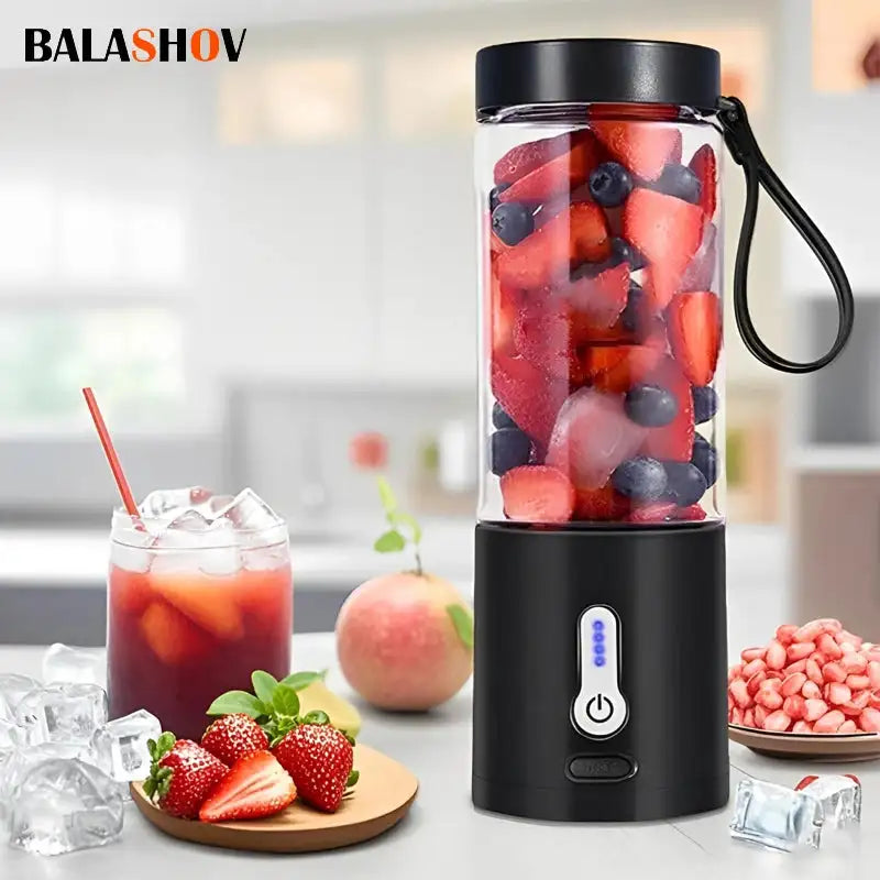 530ml Portable USB Rechargeable Blender for Smoothies
