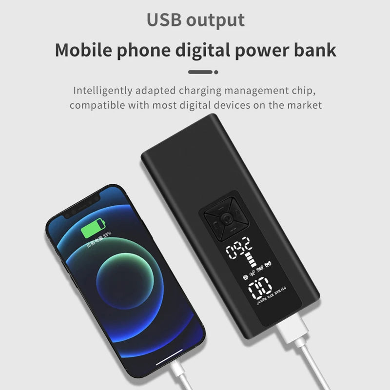 CHEGIT P003 Wireless Inflator - Portable USB Rechargeable