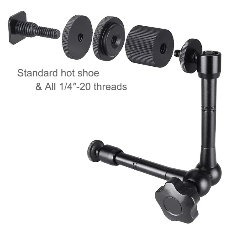 Adjustable Super Clamp Articulated Arm for Camera and Lighting