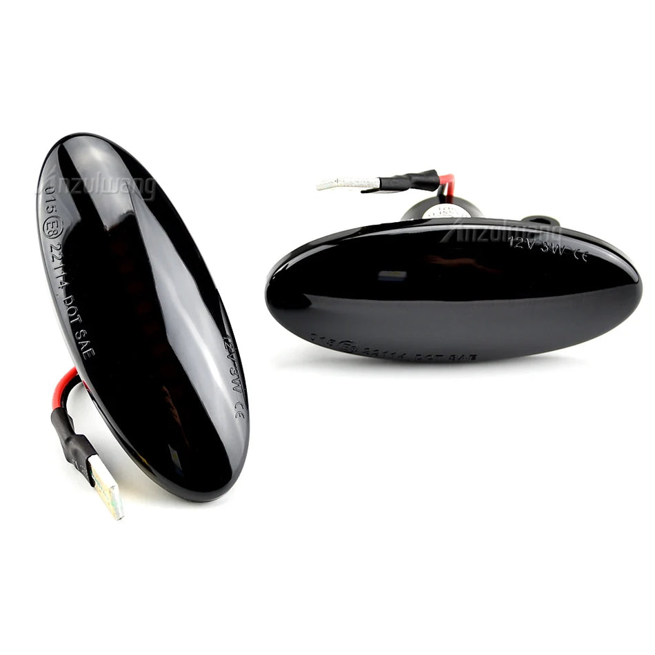 Dinamiskie LED T10 sānu marķiera gaismas Nissan Qashqai J10 X-Trail