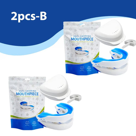 Mouthpiece Anti Snore Mouth Guard &ndash; Anti Snoring Aid 2pcs-B
