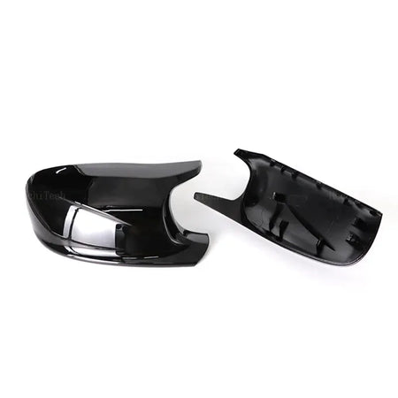 M Style Look Rearview Mirror Cover Cap Carbon Fiber Look Black for BMW X3 F25 X1 E84 Pre-LCI 2010 2011 2012 2013 Case by InterCyprus Trading Ltd