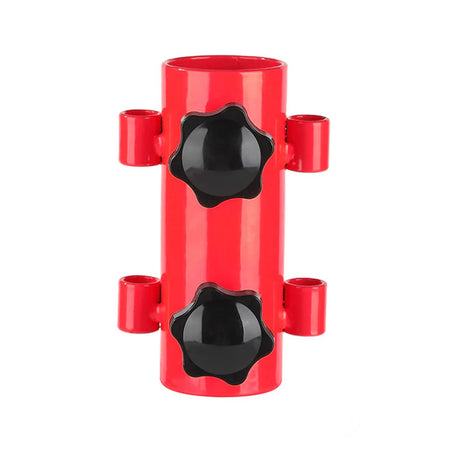 Adjustable Stainless Steel Tent Awning Rod Bracket for Outdoor Adventures Red