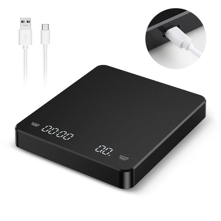 Coffee Scale With Positive and Negative Timer &ndash; LED Display