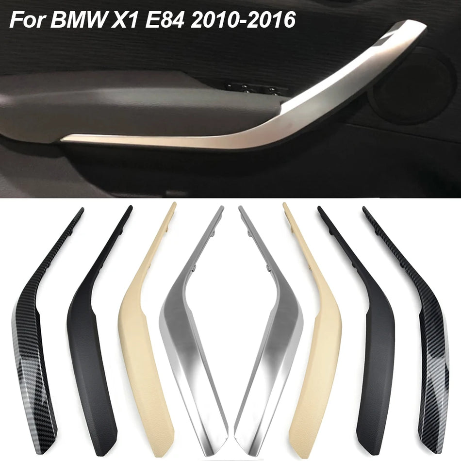 Cubiertas de recubrimiento del tirador de la puerta interior izquierda y derecha para BMW X1 E84