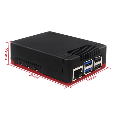 Argon NEO 5 BRED Case &ndash; Built-in PWM Active Cooling Fan