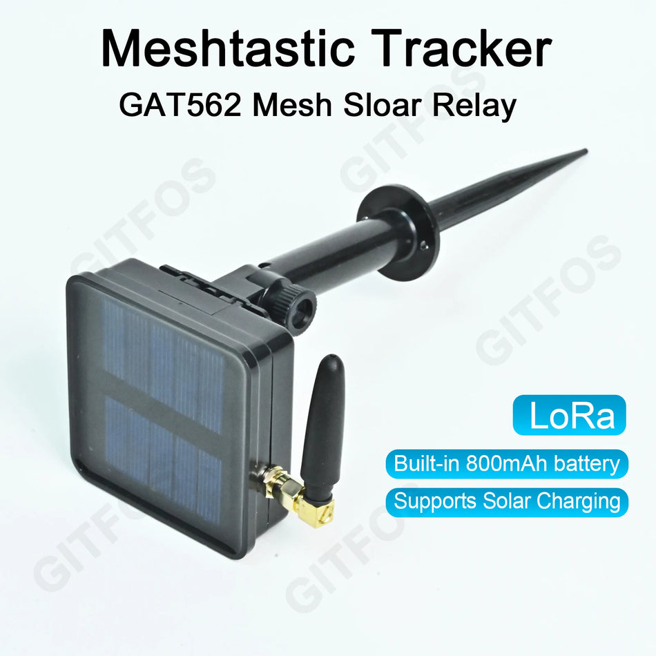 GITFOS Meshtastic Solar LoRa SX1262 Node &ndash; Long Range Mesh