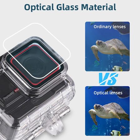 Waterproof Housing for Insta360 Ace Pro 2 &amp; Ace Pro - 60M Dive Case Protector