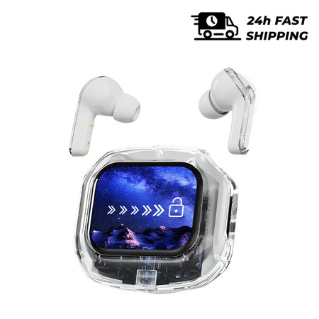 WJOY Translation Headphones &ndash; Smart Touch Screen With ANC White-Ai