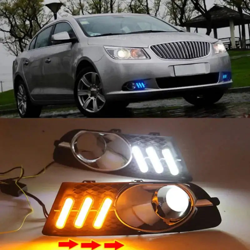 Daylight DRL For Buick Lacrosse 2009-2012 Fog Light Cover