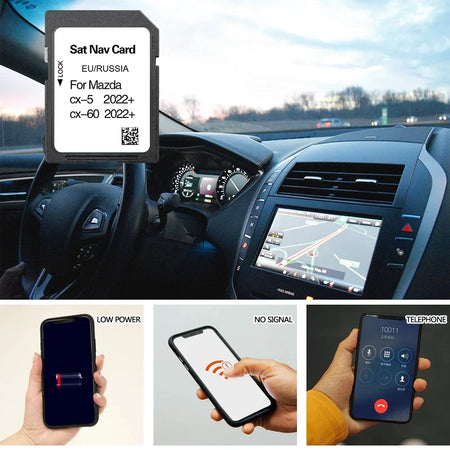 Navinesa 32GB SD Map Card Mazda CX-5 CX-60 &ndash; Europe
