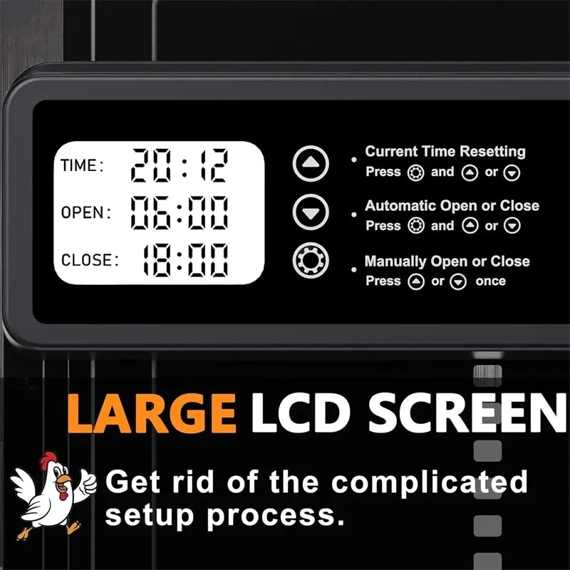 Automatic Chicken Coop Door &ndash; Intelligent Auto Timer