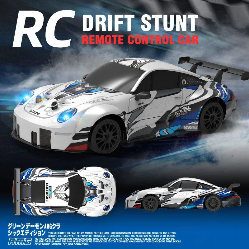 RC Drift Car 1/24 4WD &ndash; Ultra Fast With LED Lights
