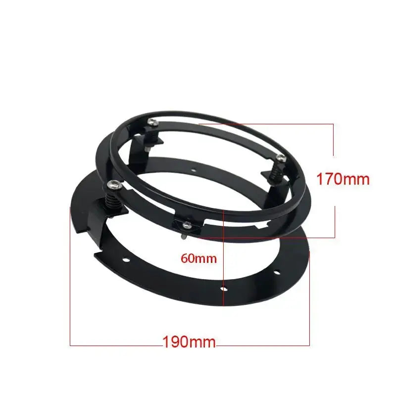 2x 5.75 inch led headlight High/Low beam halo for Speed Triple & Street Triple & Thunder 5 3/4" projector by InterCyprus Trading Ltd