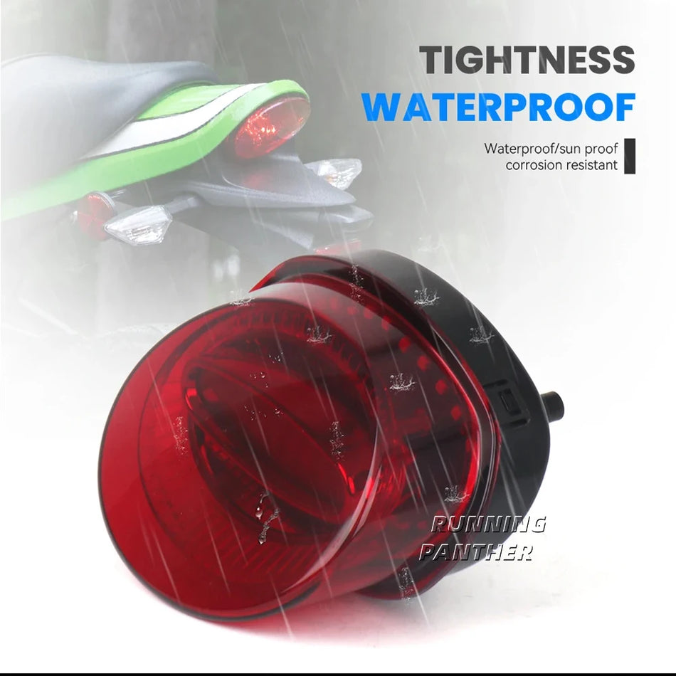 Aizmugures gaismas spuldze un spēlē motocikla LED Kawasaki Z900RS 2018. gadam