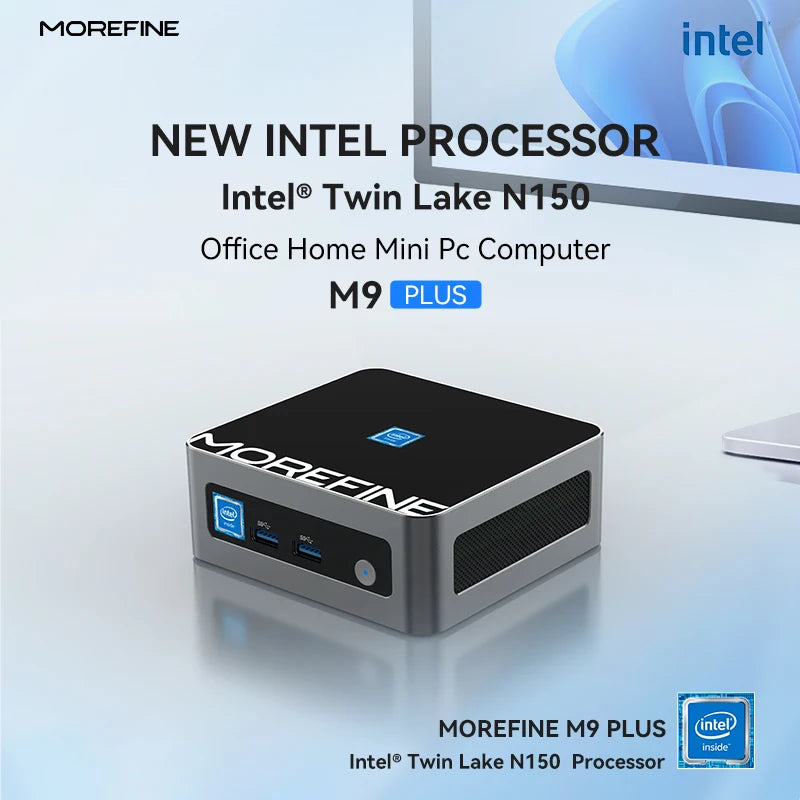 Morefine N150 Mini Desktop PC &ndash; 4K Ready Mini PC WiFi6