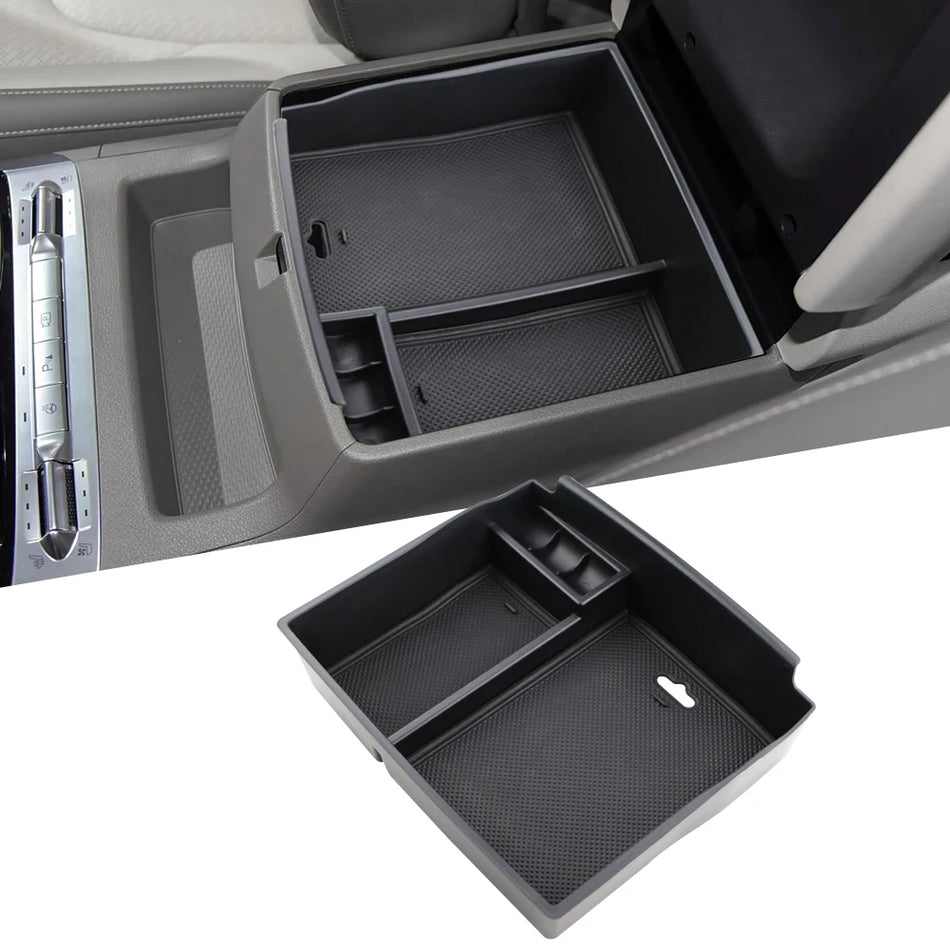 Armrest Storage Box for Kia Carnival YP 2015-2019 ABS Plastic with Rubber Backing