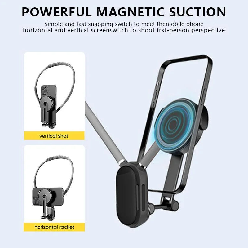 Magnetic Neck Mount Holder &ndash; Multi-Angle Flexibility for Smartphones