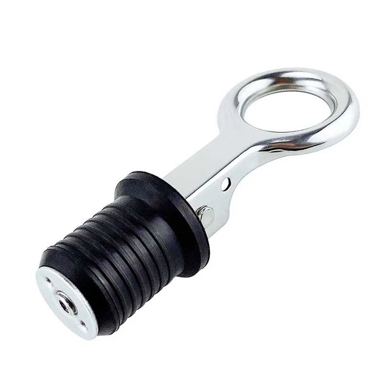 Adjustable 25MM Marine Drain Plug &ndash; Stainless Steel &amp; Rubber