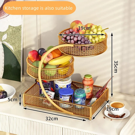 Multi Layer Shelf Cosmetics Rack &ndash; No Install Large