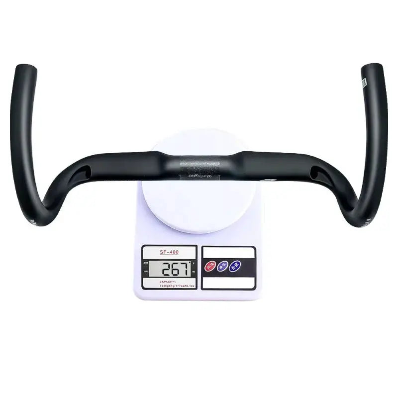 BALUGOE Full Carbon Road Bicycle Handlebar Full Internal Wiring Road Bike Handle Bar Professional Competition Carbon Fiber Bar by InterCyprus Trading Ltd