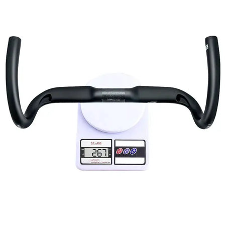 BALUGOE Full Carbon Road Bicycle Handlebar Full Internal Wiring Road Bike Handle Bar Professional Competition Carbon Fiber Bar by InterCyprus Trading Ltd