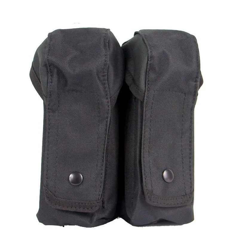 Tactische Dubbele Magazine Houder Met MOLLE Nylon Bevestiging Voor Airsoft En Jagen