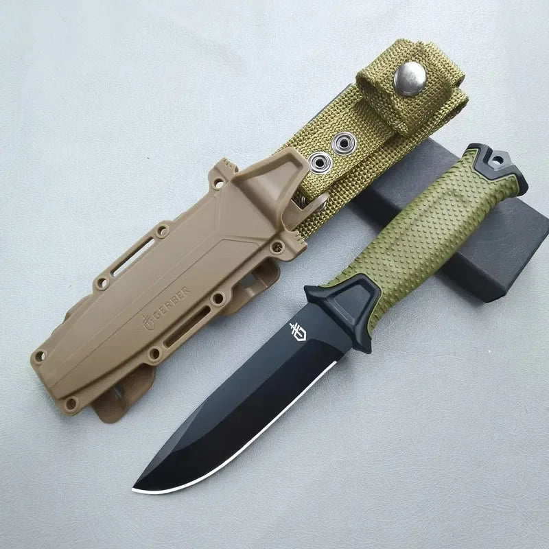 Stainless Steel Outdoor Survival Knife - Compact Camp Knife Style C