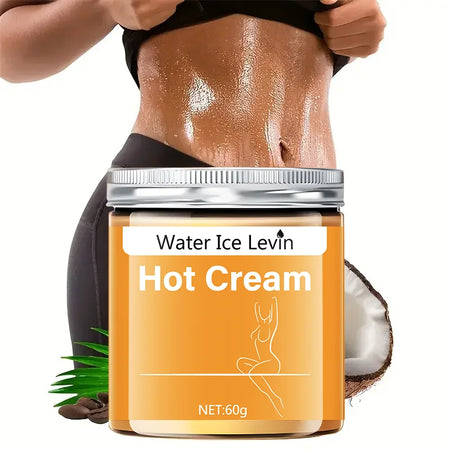 Water Ice Levin Massage Cream &ndash; Hot Compress for Tightening Abdominal Muscles