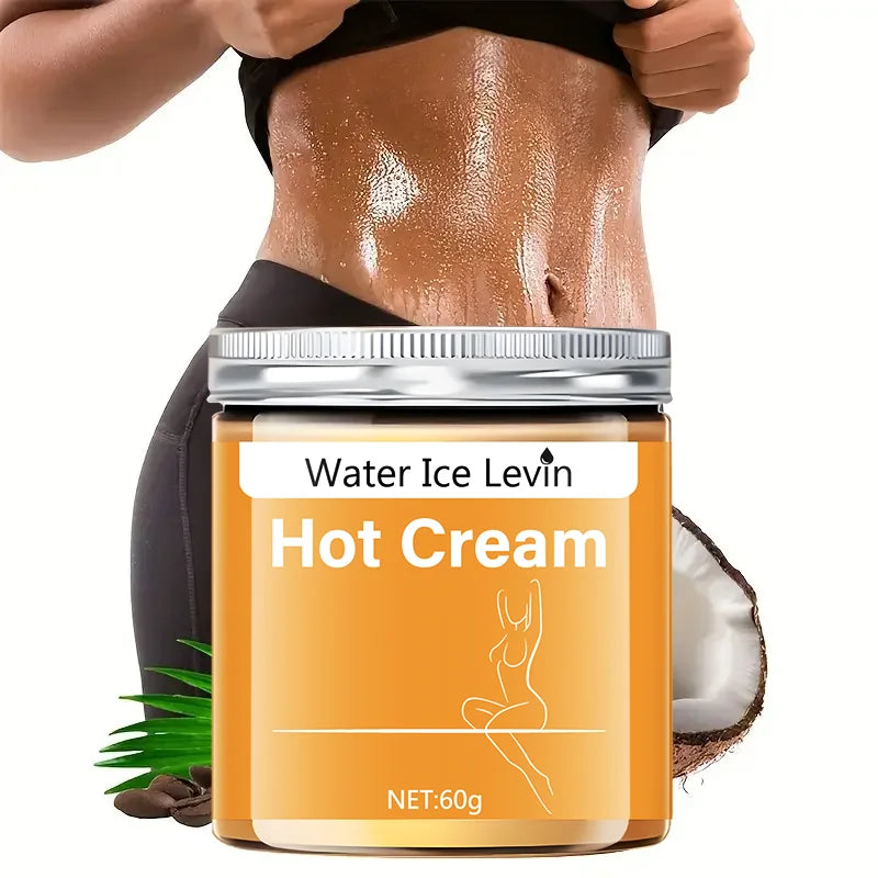 Water Ice Levin Massage Cream &ndash; Hot Compress for Tightening Abdominal Muscles