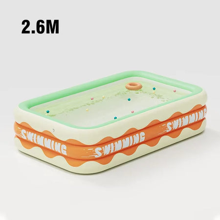 Inflatable Baby Pool &ndash; Fun Summer Water Amusement 2.6M