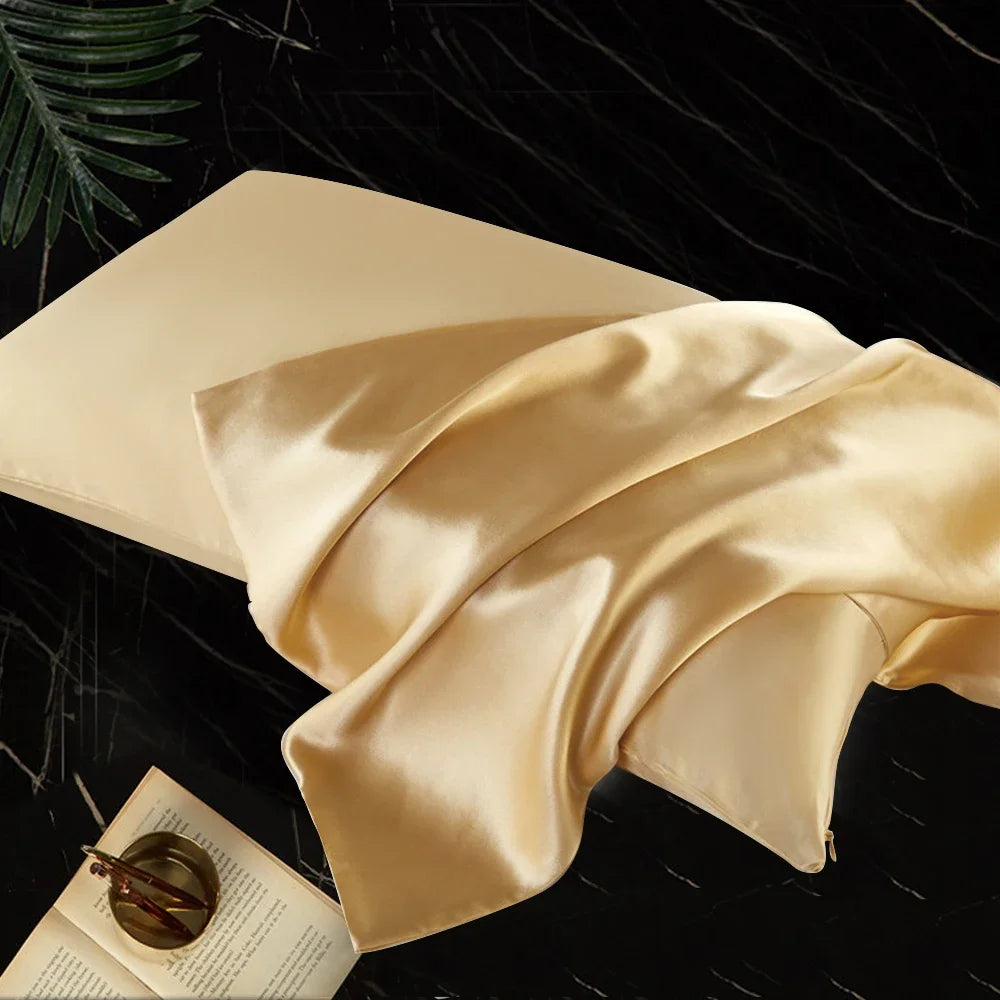 100 Percent Double-Sided Pure Silk Pillowcase &ndash; Luxurious Skin Benefits