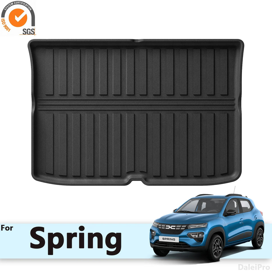 Dacia Spring Celoroční Zadní Koberce do Zavazadlového Prostory na Míru 3D TPE