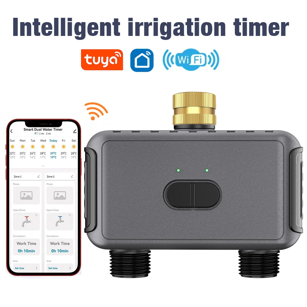 SGW08WF - App Controlled Dual Outlet Irrigation Timer