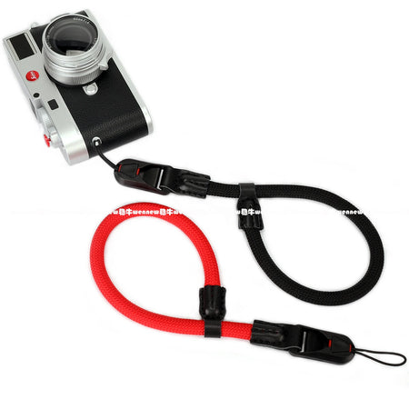 Nylon Rope Sling Camera Strap - Quick Release for Fujifilm, Sony, Nikon