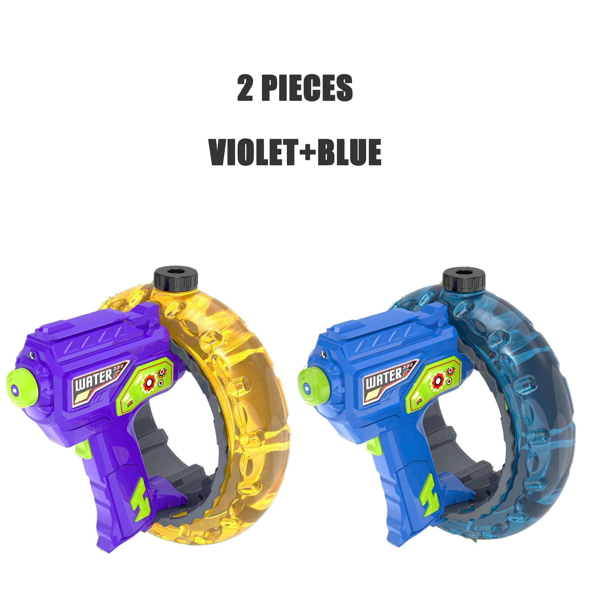 Ful Automatic Water Gun &ndash; Extra Large Capacity Soaker 2 Pieces 1