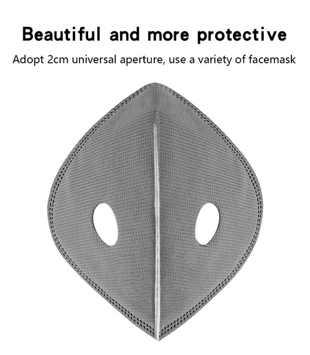 Cycling Face Mask PM2.5 Activated Carbon &ndash; Five Layer Filter