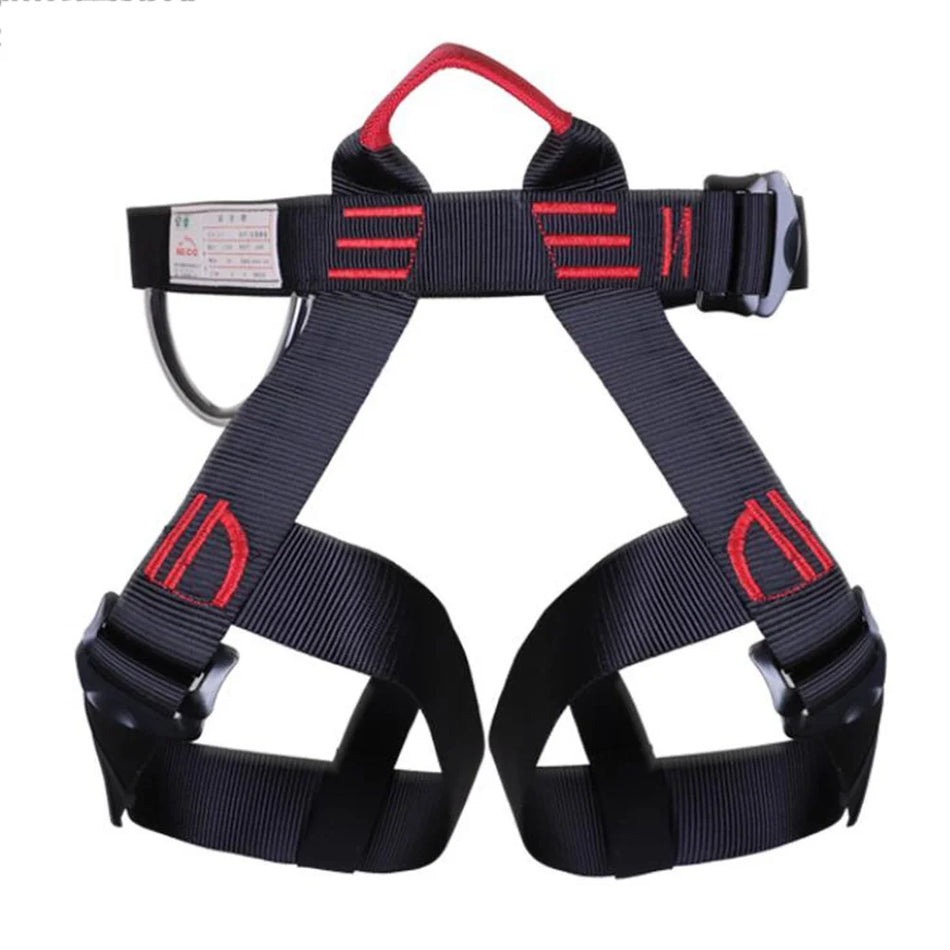 Mountaineering Gear Rappelling Harness Climbing Downhill for Strap on Safety Outdoor