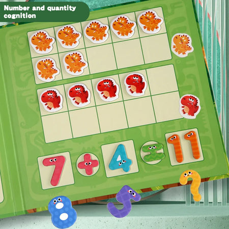 Magnetic Number Decomposition Arith &ndash; Educational Math Tiles