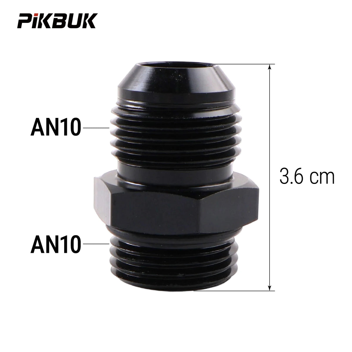 Aluminum Alloy AN4 AN6 AN8 AN10 AN12 Fuel Hose Adapter For Oil Cooler by InterCyprus Trading Ltd