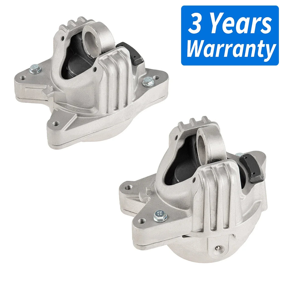 Kairieji ir dešinieji metaliniai variklio laikikliai Porsche Macan 2015-2018 3.0L 3.6L V6 94637505740